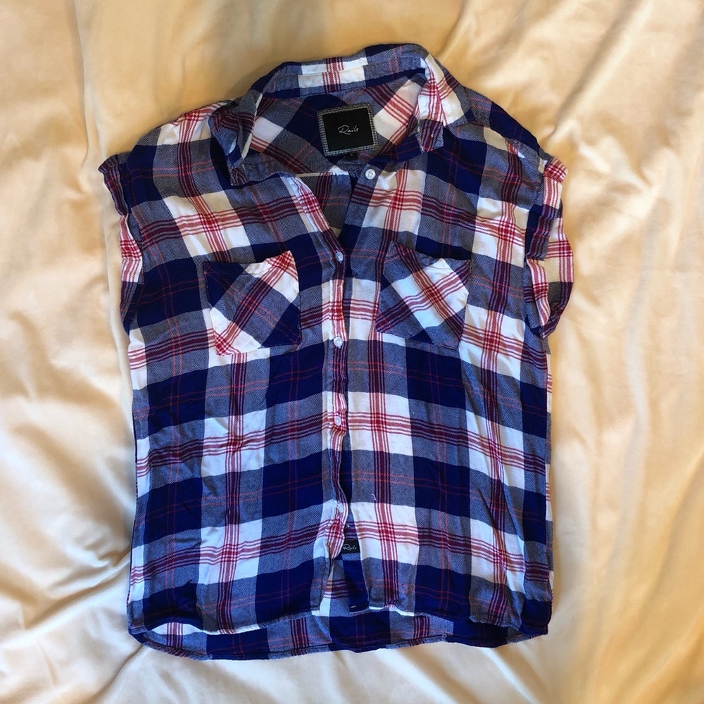 Sleevless Rails Top - image 5